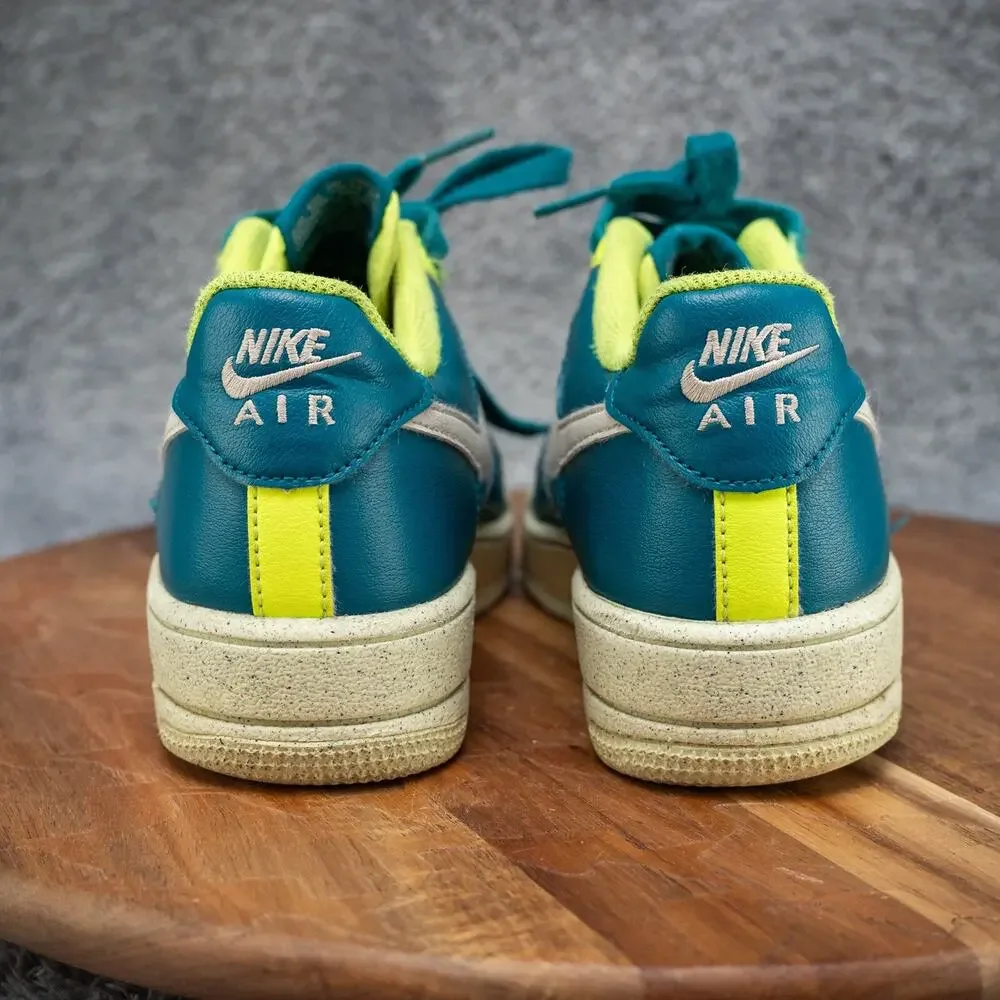 Nike Air Force 1 Low Crater Bright Spruce DM1086-300 Sneakers Size 4.5Y /Women 6